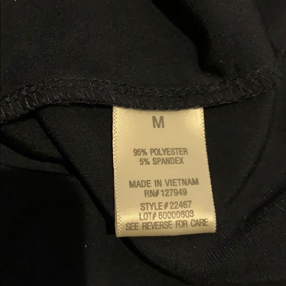 Beautiful navy dress with gold accents - Picture 5 of 5